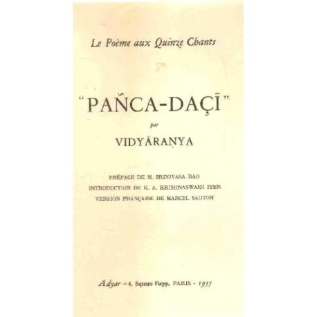 Le poeme aux quinze chants " panca-daci