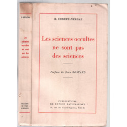 Les sciences occultes ne sont pas des sciences