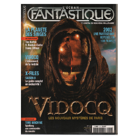 L'écran fantastique / Revue cinéma n° 213 vidocq