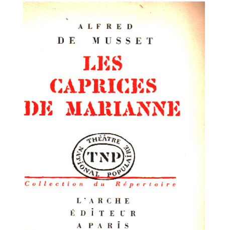 Les caprices de Marianne