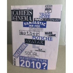 Les cahiers du cinéma n° 662
