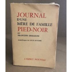 Journal d'une mere de famille pied-noir