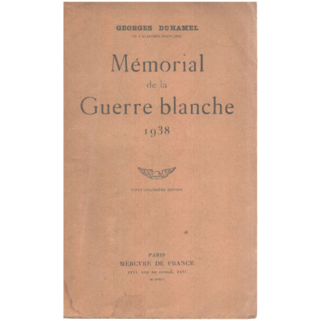 Mémorial de la guerre blanche 1938
