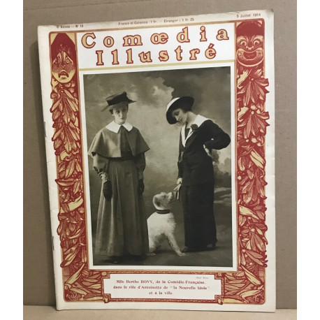 Comoedia illustré n° 19 / couverture : Mlle berthe Bovy