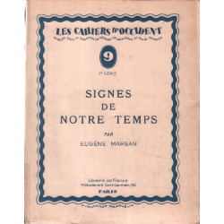 Signes de notre temps / portait de l'auteur par achille Ouvré
