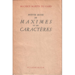 Petite suite de maximes et de caracteres
