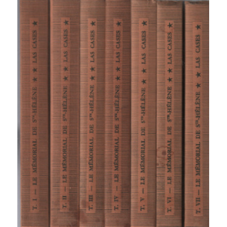 Le mémorial de sainte-Hélène ( 7 tomes )