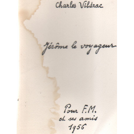 Jerome le voyageur / EO numerotée