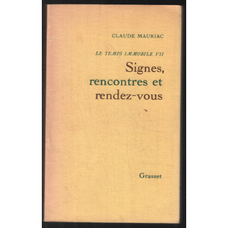 Signes rencontres et rendez vous