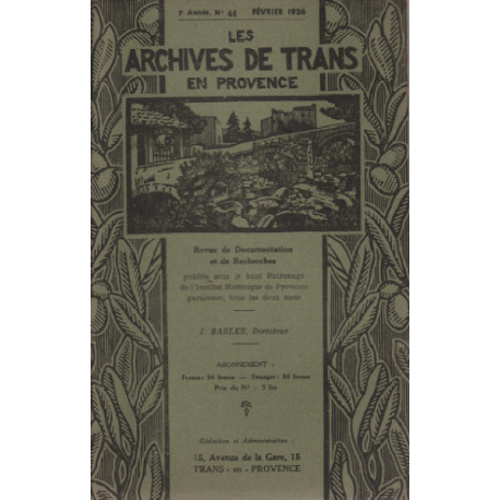 Les archives de trans en provence n° 46