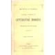 Cours complet de litterature moderne / tome 2 seul