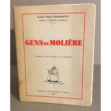 Gens de Molière / bandeaux et cus de lempe de JJ Rousseau