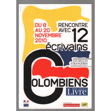 Rencontre avec 12 écrivains colombiens (2010 avec son CD)