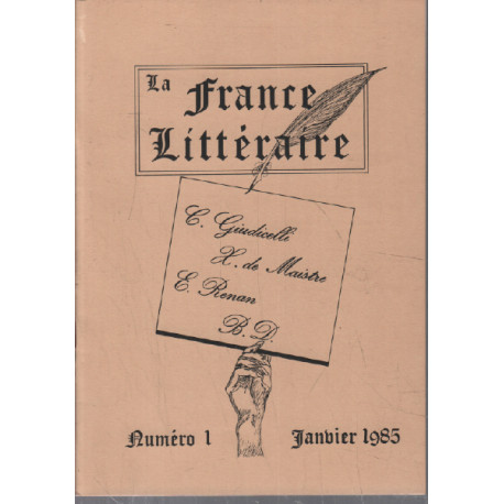 La france littéraire n° 1