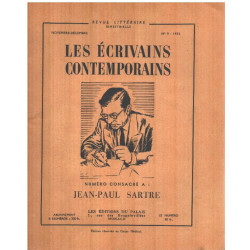 Les écrivains contemporains n° 9 / jean paul Sartre