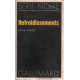 Refroidissements / série noire n°1669