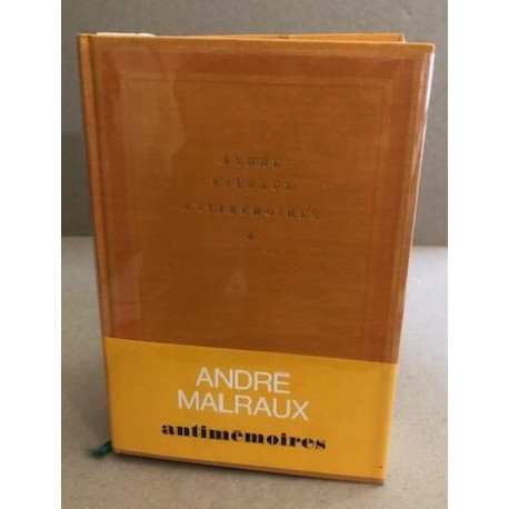 Antimémoires/ exemplaire numéroté