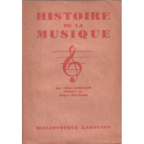 Histoire de la musique