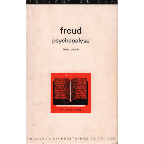 Psychanalyse / textes choisis