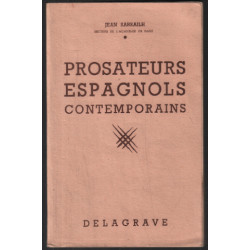 Prosateurs espagnols contemporains (bilingue francais-espagnol)