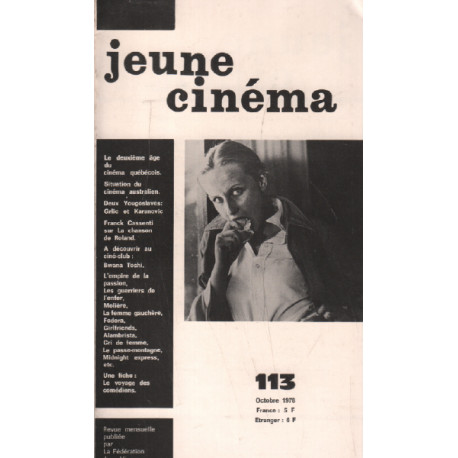 Jeune cinéma n° 113
