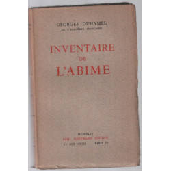 Inventaire de l'abîme