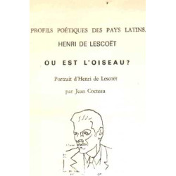 Ou est l'oiseau ? / portrait de jean cocteau / EO