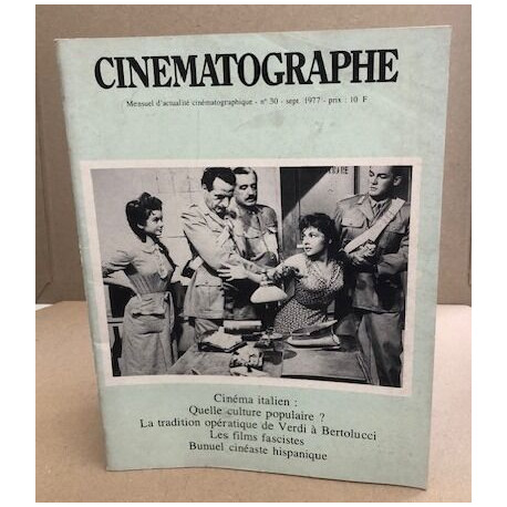 Le cinématographe n° 30