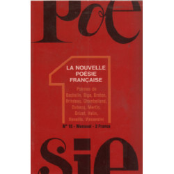 Poésie n° 15 / la nouvelle poésie française