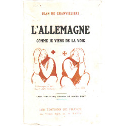 L'allemagne comme je viens de la voir / cent vingt cinq dessins de...
