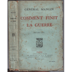Comment finit la guerre onze cartes