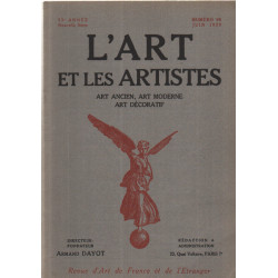 L'art et les artistes n°98