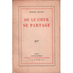 Ou le coeur se partage / EO numerotée