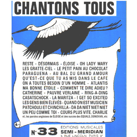 Chantons tous n° 33