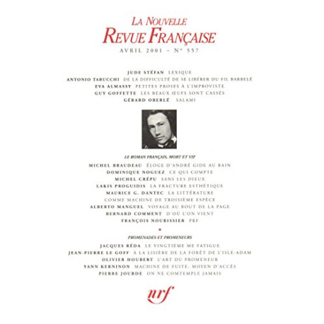 La Nouvelle Revue Française n° 557