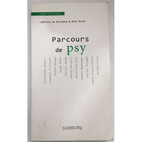 Parcours de psy