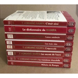 Un lot de 8 titres de l'auteur ( description en fin d'annonce )