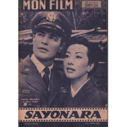 Sayonara / revue mon film n° 613 avec marlon brando et miiko taka