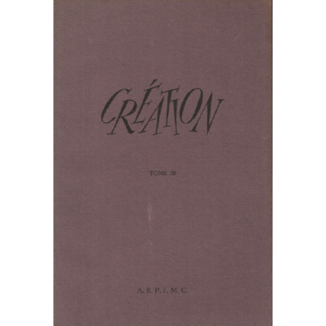 Revue de poesie creation n° 3