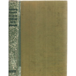 Lexique français latin