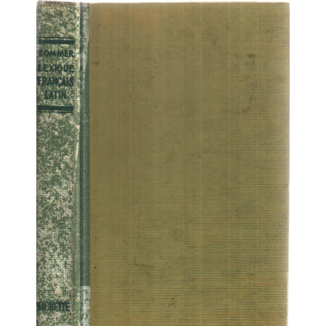 Lexique français latin