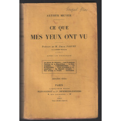 Ce que mes yeux ont vu (1911)