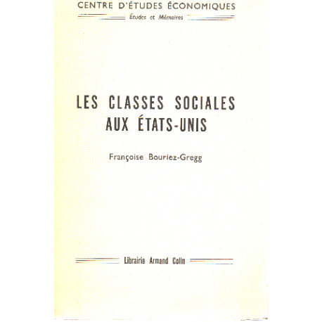 Les classes sociales aux états-unis