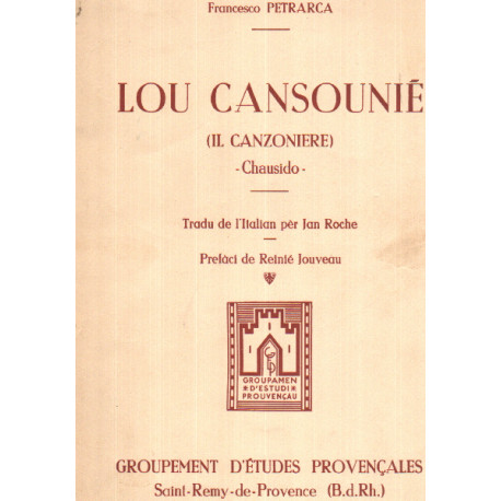 Lou cansounié ( il canzoniere )