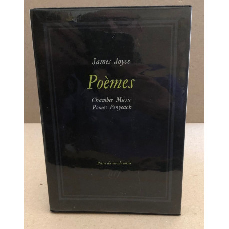 Poèmes/ chanber music-pomes penyeach / edition originale frnçaise...