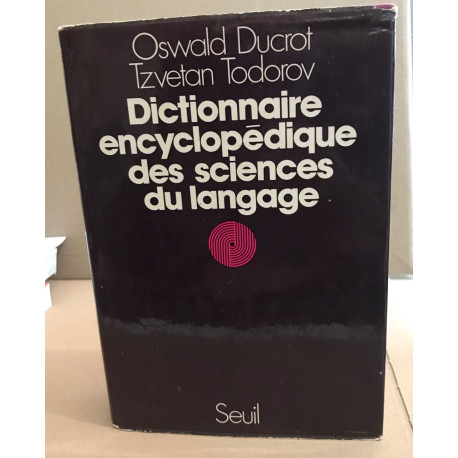 Dictionnaire encyclopedique des sciences du langage
