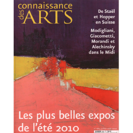 Connaissance des arts n°684 / de staël et hopper en suisse
