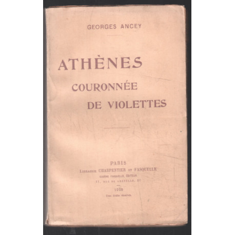 Athènes couronnée de violettes