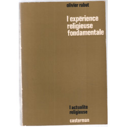 L'expérience religieuse fondamentale