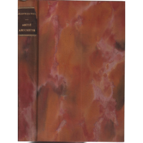Amitié amoureuse / praface fragmentée de stendhal